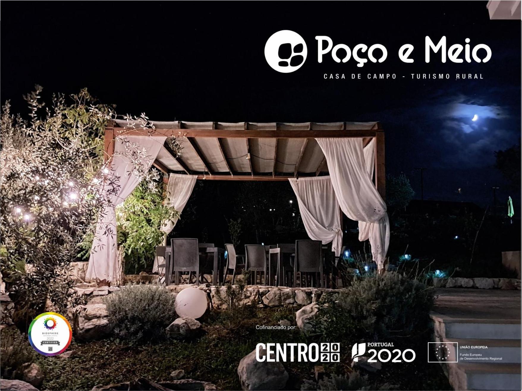 Poco E Meio - Padel & Pool Santiago da Guarda Eksteriør billede